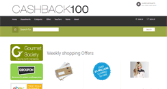 Desktop Screenshot of cashback100.com